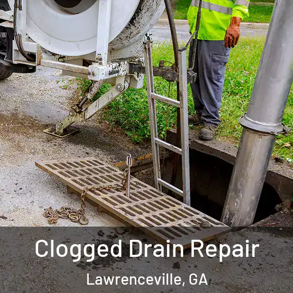  Clogged Drain Repair Lawrenceville, GA