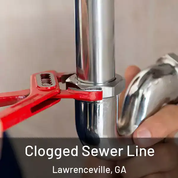  Clogged Sewer Line Lawrenceville, GA