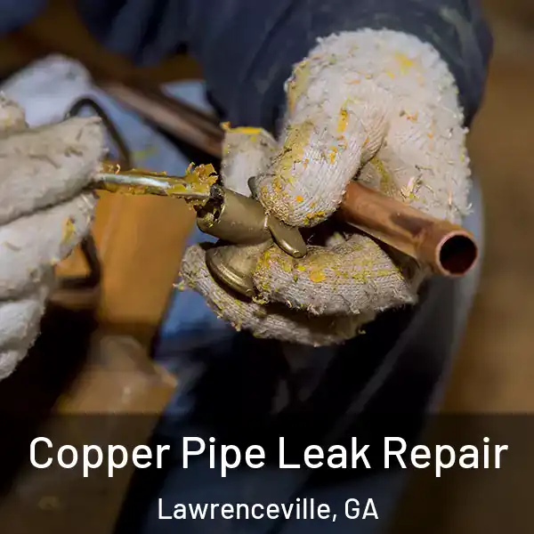 Copper Pipe Leak Repair Lawrenceville, GA