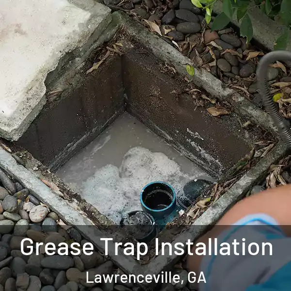  Grease Trap Installation Lawrenceville, GA