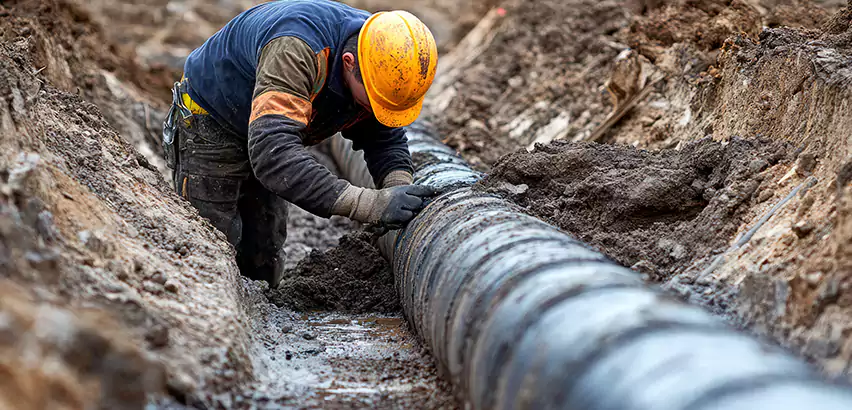 Sewer Replacement in Lawrenceville