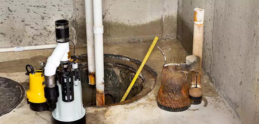 Installing Sump Pump in Finished Basement in Lawrenceville, GA