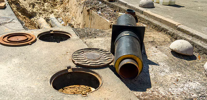 Lateral Sewer Line Replacement in Lawrenceville