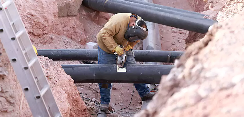 Cast Iron Sewer Pipe Replacement in Lawrenceville