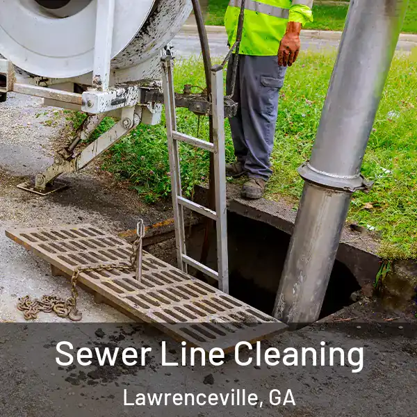  Sewer Line Cleaning Lawrenceville, GA