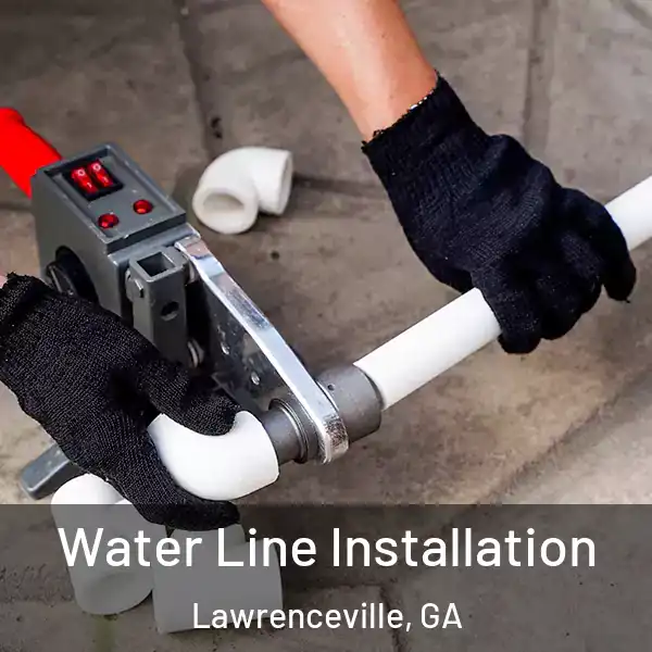  Water Line Installation Lawrenceville, GA
